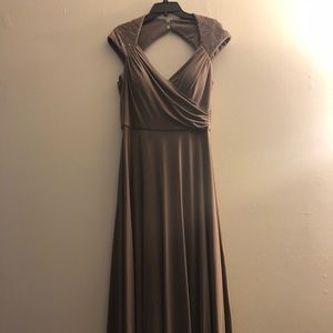 Floor length gown